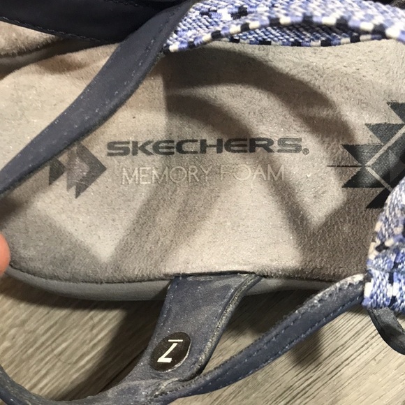 Skechers, Reggae Slim - Stretch Appeal Sandals size 7 Wide Width - Picture 3 of 9